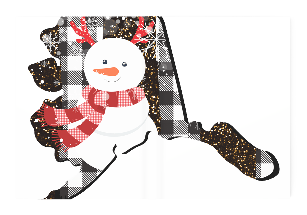 Alaska Christmas Snowman Journal