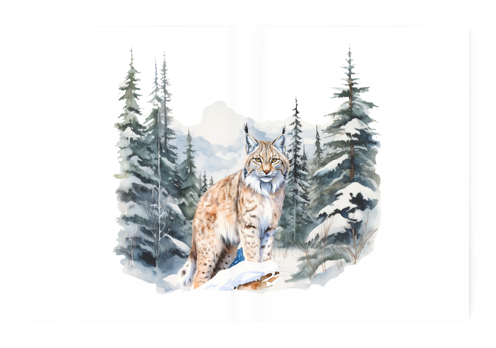 Winter Lynx Forest Journal