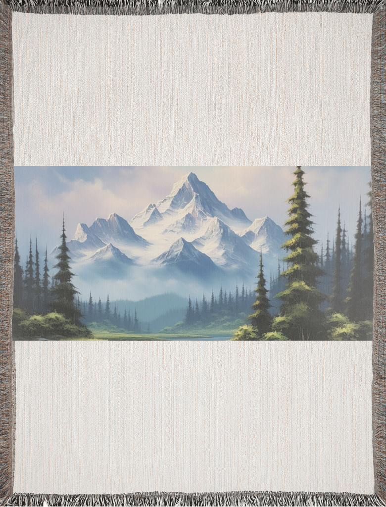Tranquil Peaks Evergreen Blanket 3 Tranquil Peaks Evergreen Blanket