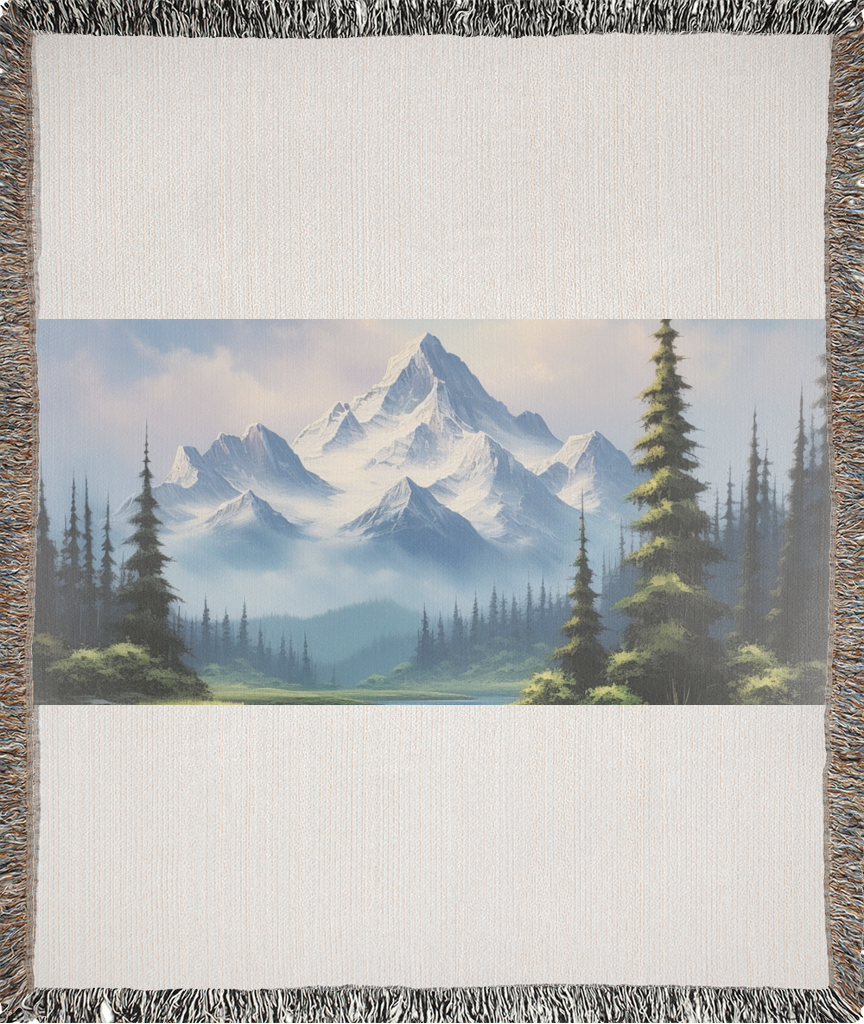 Tranquil Peaks Evergreen Blanket 2 Tranquil Peaks Evergreen Blanket