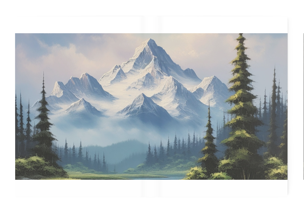 Misty Mountain Peaks Journal
