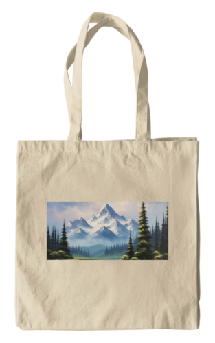 Fir Ridge Vista Art Tote