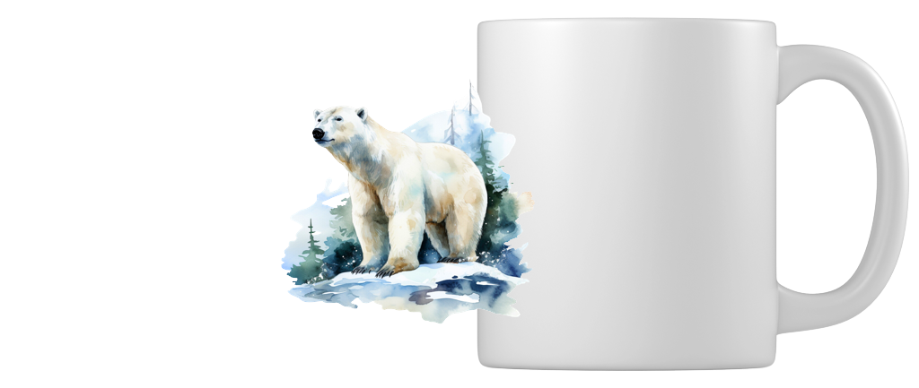 Arctic Wanderer Coffee Mug 1 Arctic wanderer coffee mug