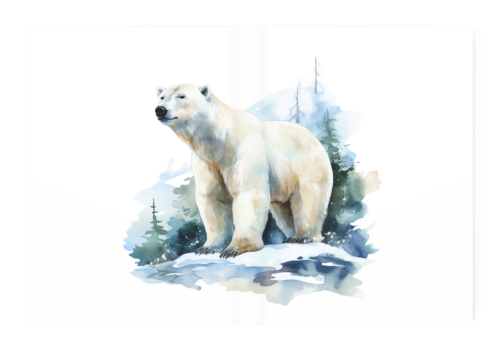Arctic Solitude Polar Bear Journal