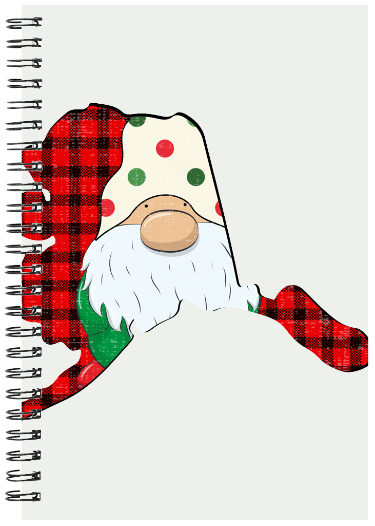 Alaska Gnome Holiday Notebook