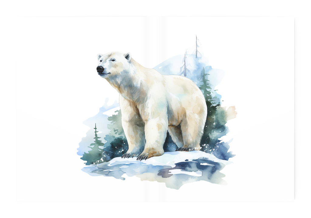 Arctic Solitude Polar Bear Journal